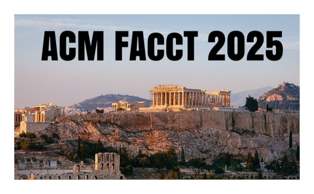 Paper accepted at FAccT 2025
