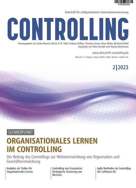 Neuer Beitrag „Controlling und Business Analytics“ veröffentlicht