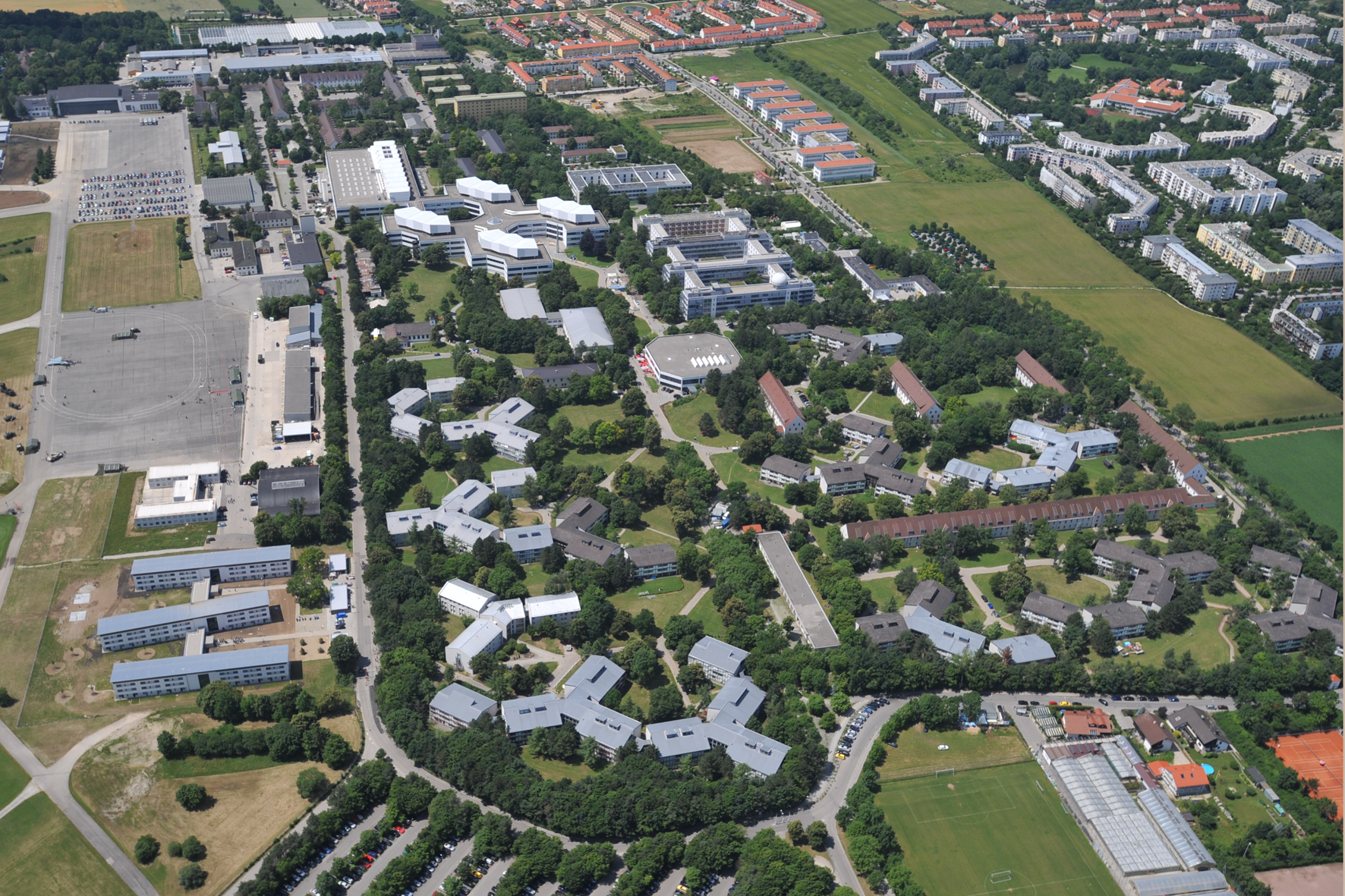 Campus_Uniiversität der Bundeswehr München