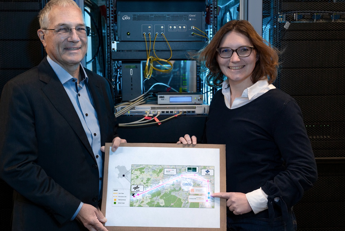 MuQuaNet: Quantensicheres Internet zwischen UniBw M und CODE