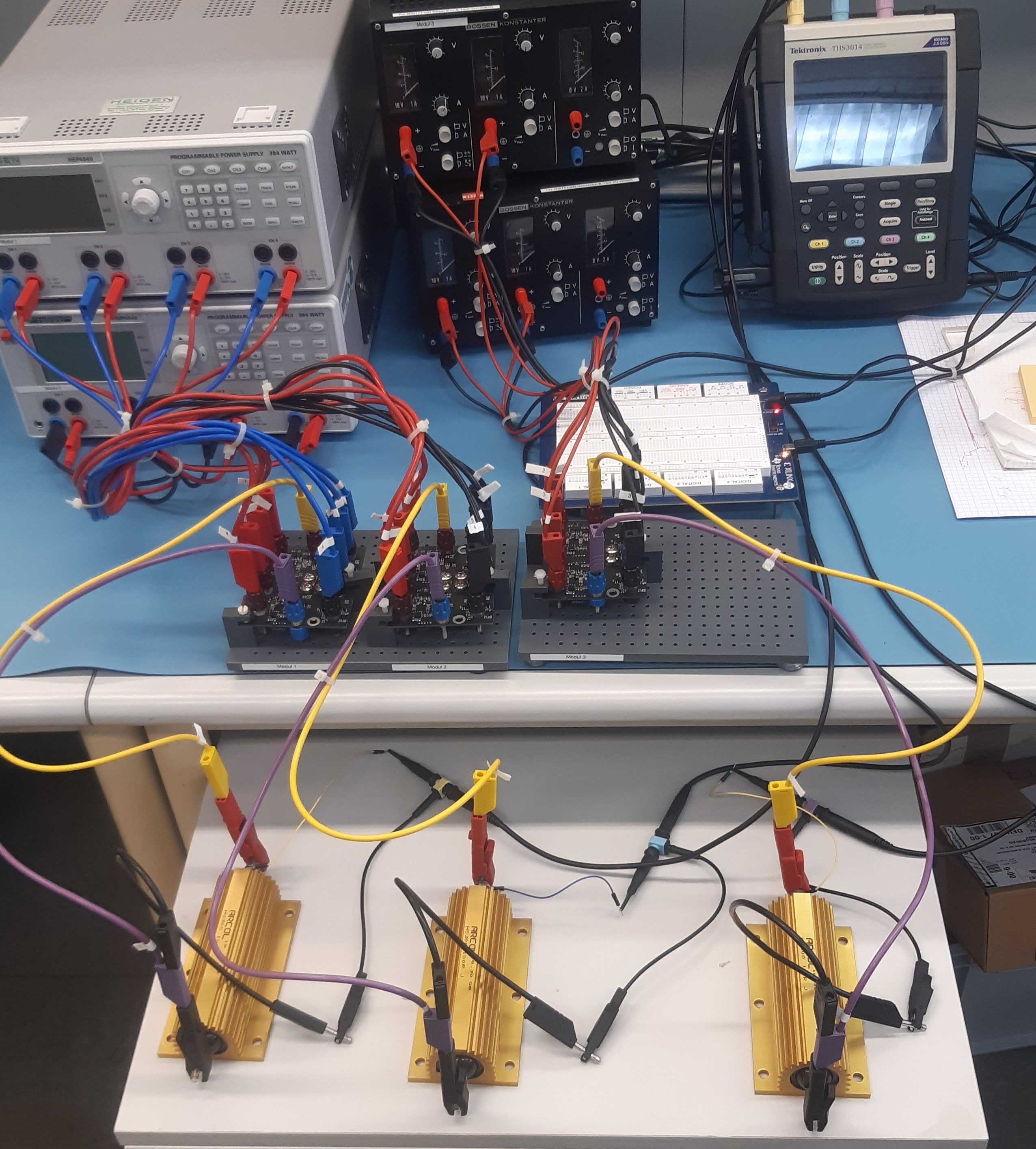 3 Phasen Stern Aufbau