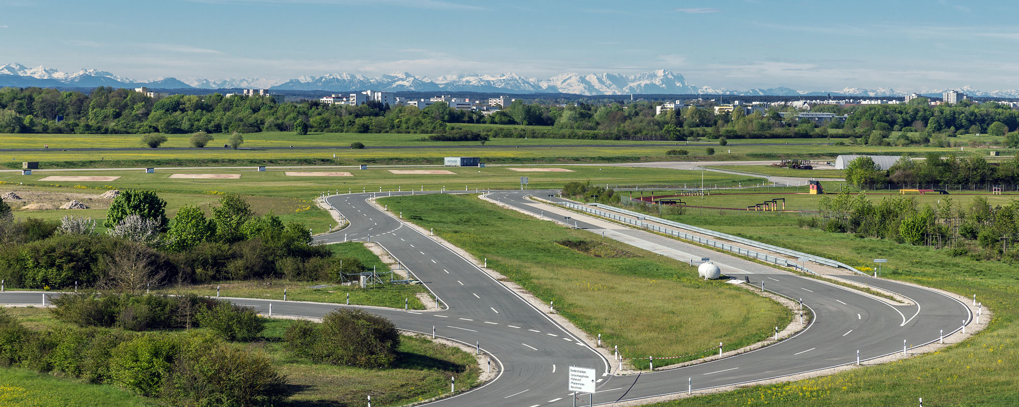 Teststrecke am Campus