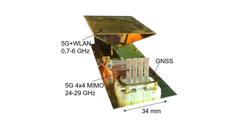 5G/WLAN/C2X und GNSS Multi-Antennenmodul