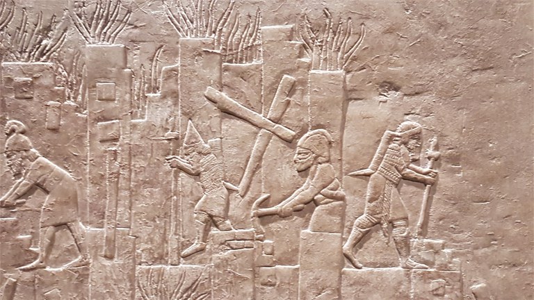 Baustelle in Ägypten