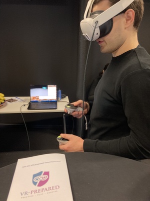 Sean Klein mit VR