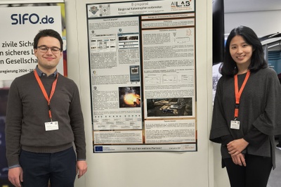 Jun.-Prof. Dr.-Ing. Jane Jean Kiam (right) and Research Associate Sean Klein M.Sc. from the B-Prepared project.