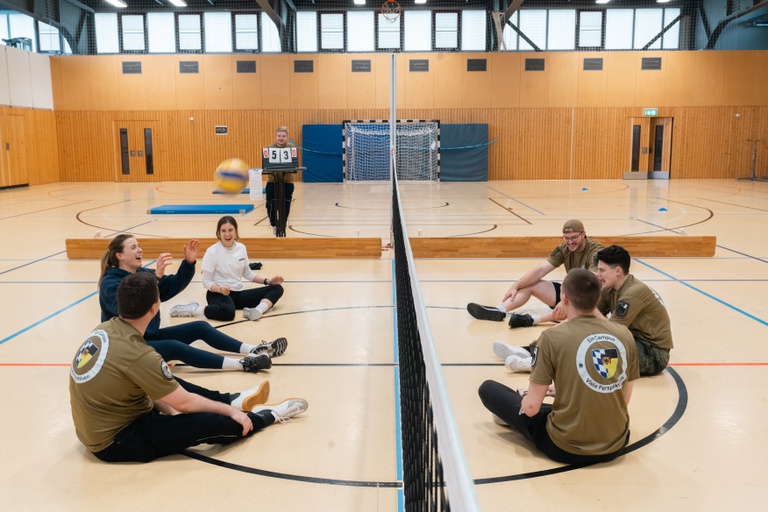 Sportliche Synergien beim Sitzvolleyball