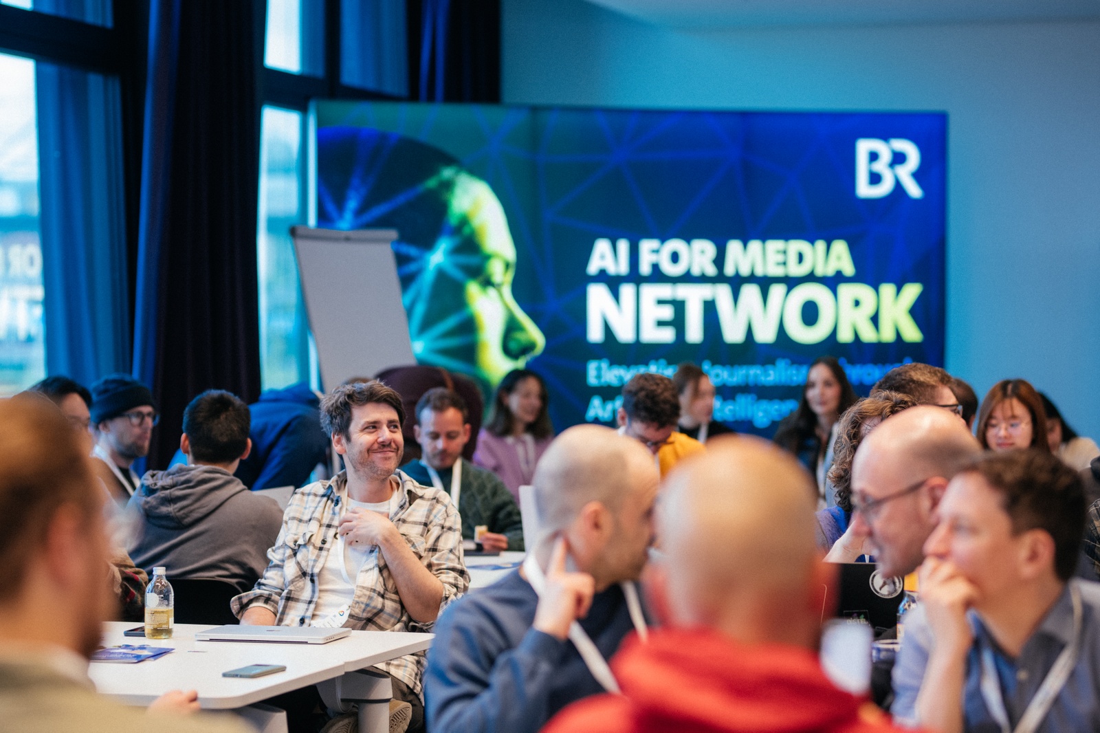 Teilnehmende der BR-Veranstaltung AI for Media Hackathon