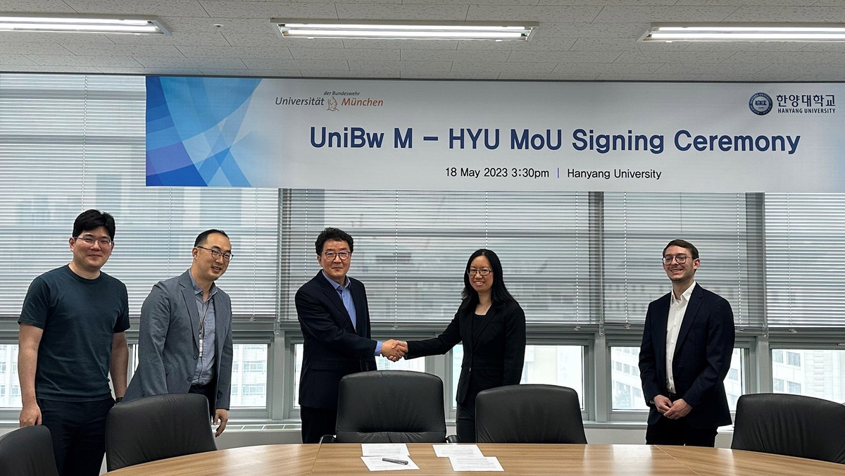 Beginn einer langfristigen Kooperation mit der Hanyang University
