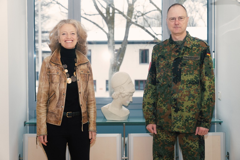 Generalmajor Klaus Frauenhoff zu Gast in Neubiberg