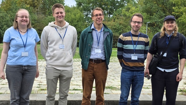 Gruppenbild der 5 Preisträger