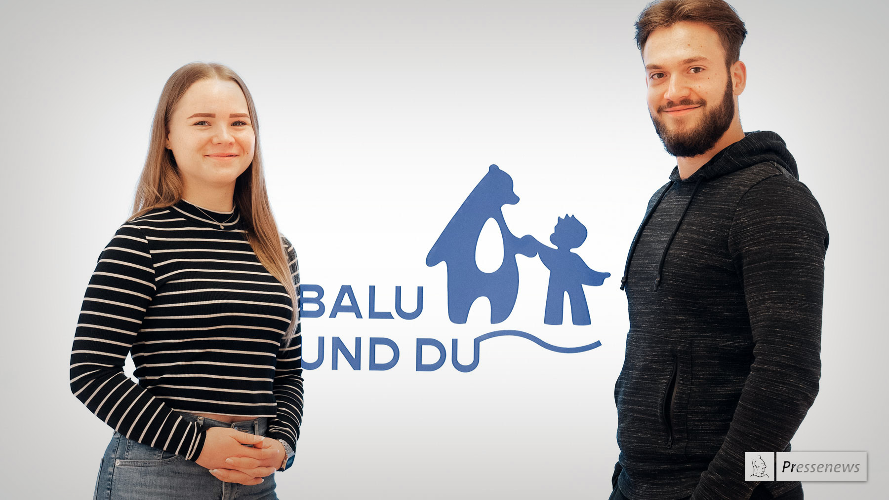 Studierende der Universität der Bundeswehr München stehen als Mentoren (Balus) Grundschulkindern (Mogli) zur Seite