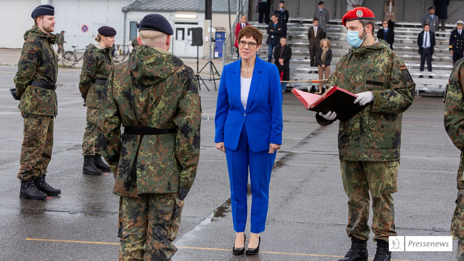 Foto vom Beförderungsappell 2021 an der UniBw M