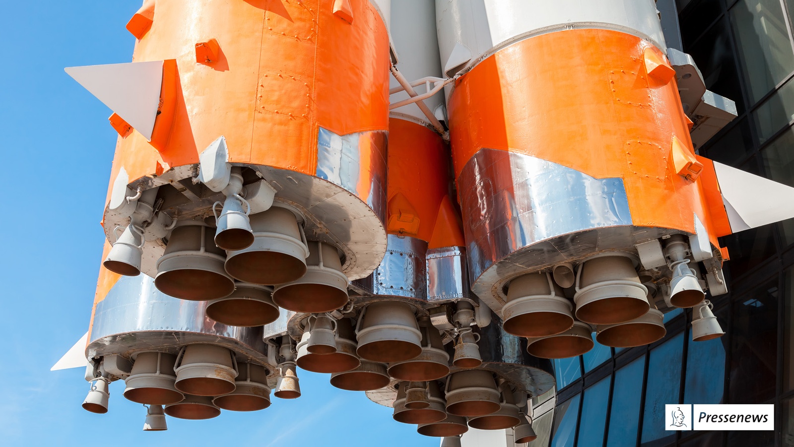 Materialforschung: Raketenantriebe müssen kleiner und leichter werden Nahaufnahme vom Antrieb einer Rakete