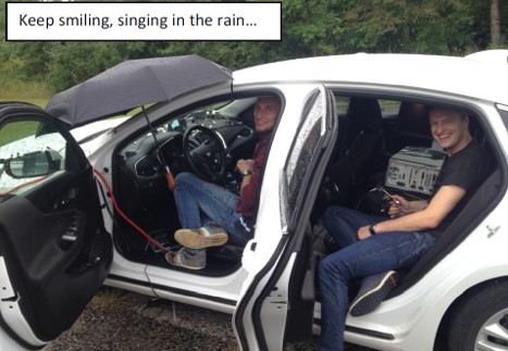 SDARS Diversity Messfahrzeug in den USA