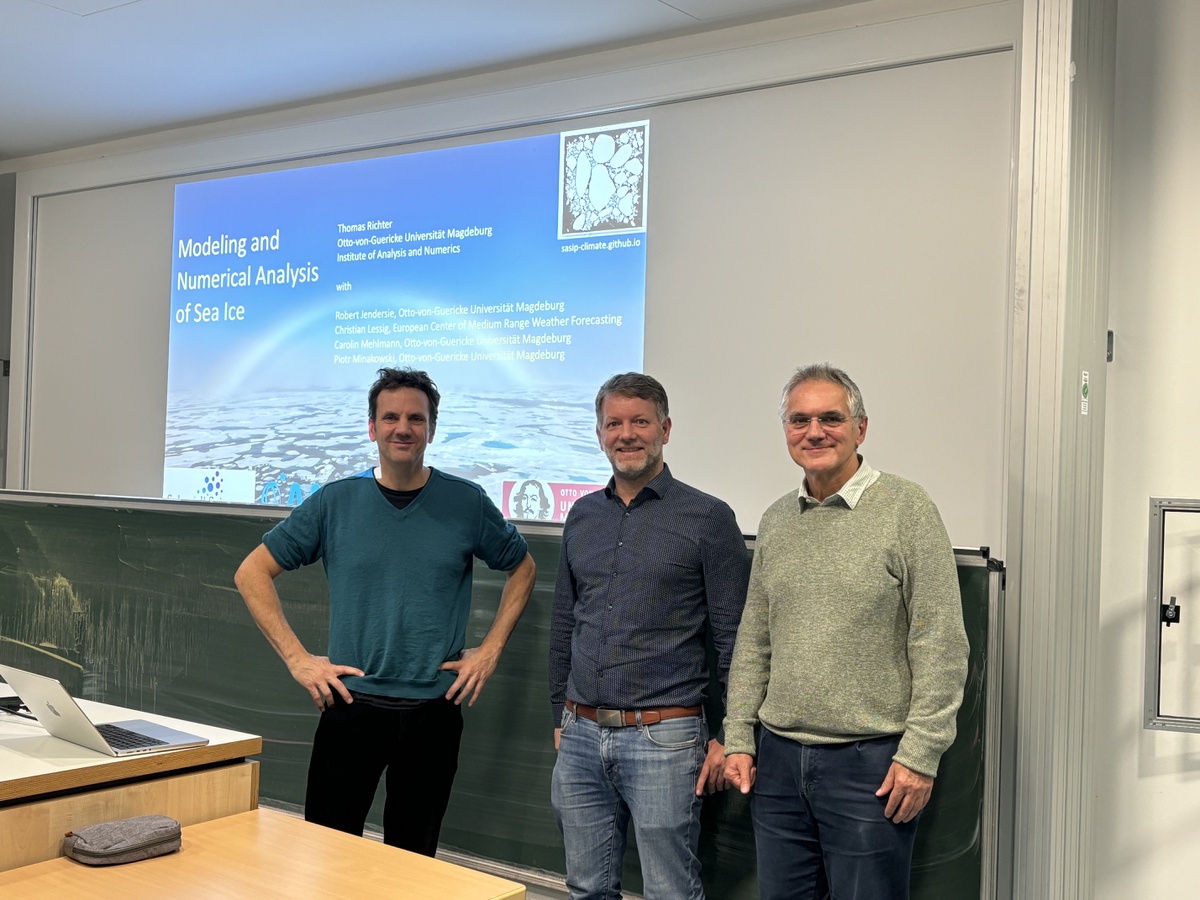 Applied Mathematics Colloquium Talk by Thomas Richter