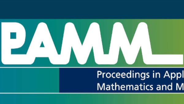 New publications in Proceedings in Applied Mathematics and Mechanics