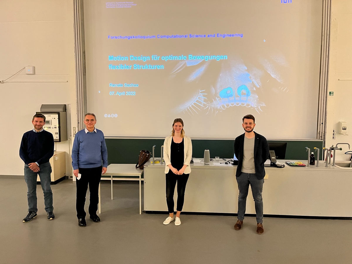 Neues CSE-Kolloquium mit Vortrag zu "Motion Design" gestartet