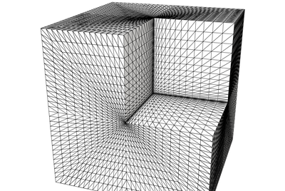 Explain in one sentence what kind of contact problem is shown here.