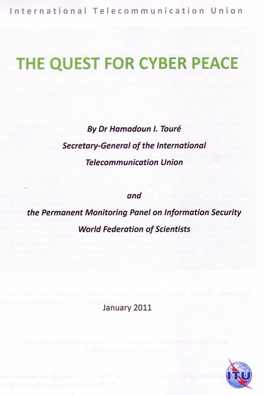 The Quest for Cyber Peace Page 2