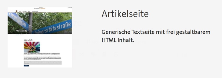 Artikelseite