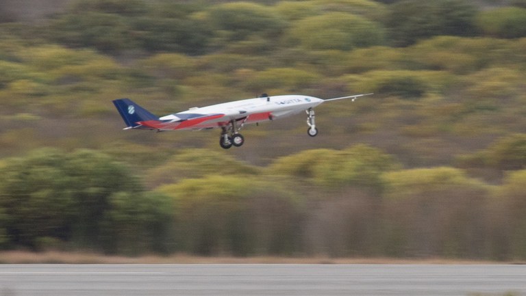 Erstflug von SAGITTA