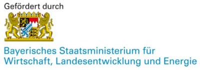Förderer:  Bayerisches Staatsministerium für Wirtschaft, Landesentwicklung und Energie