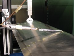 Grenzschichtmessungen an einem H8Y-Tragflügel mit einer Hitzdrahtsonde