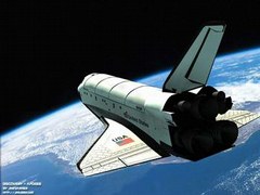 Amerikanische Raumfähre Spaceshuttle im Orbit  Online-Evaluation Aerodynamische Probleme der Raumfahrt, HT 2012, Dozent: Hptm Dipl.-Ing. V. Lorenz