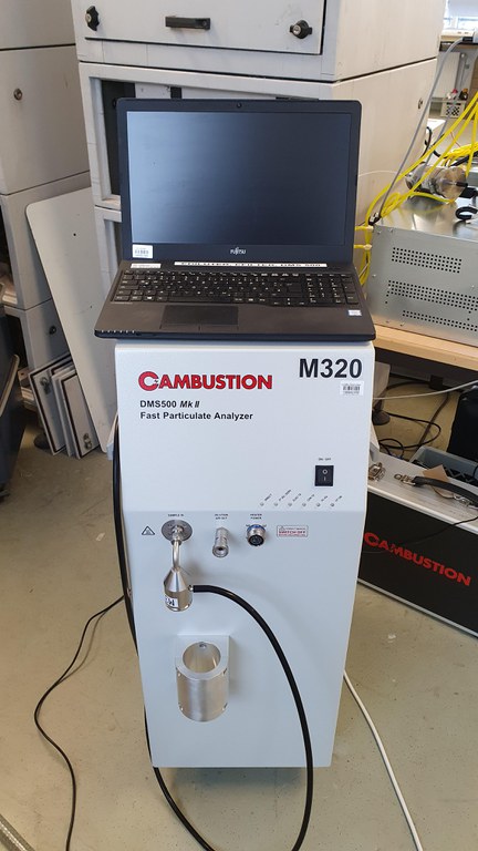 Differenzielles Mobilitäts-Spektrometer (DMS500 MK II, Fa. Cambustion)