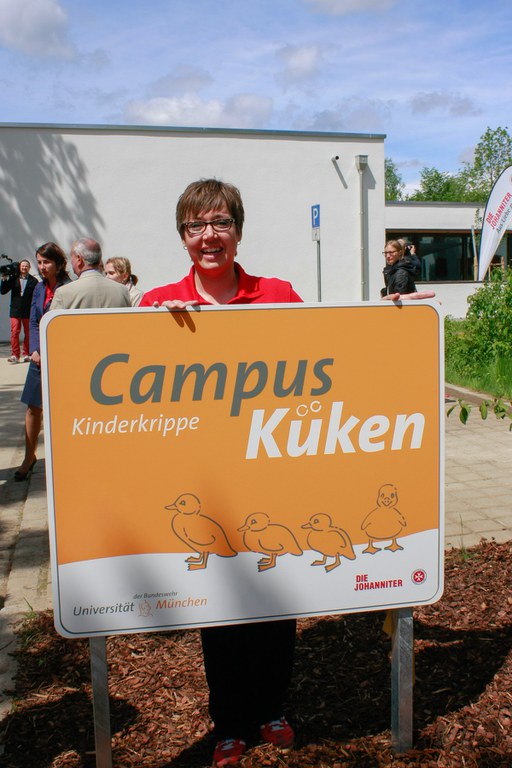 Die Einrichtungsleiterin Sandra Paul von der Johanniter-Unfall-Hilfe e.V.