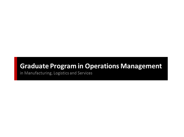 21. Workshop des Graduate Program in Operations Management (28.11.2014)