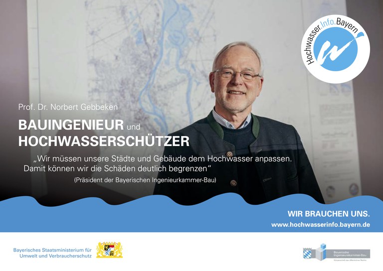 Bayerischer Botschafter für Hochwasserschutz