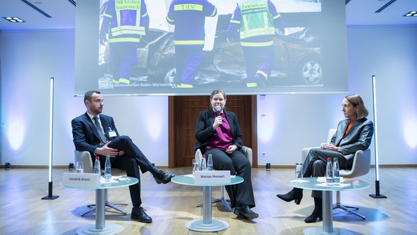Das Projekt Übungsprojekt MAGNITUDE auf BMBF-Symposium in Brüssel