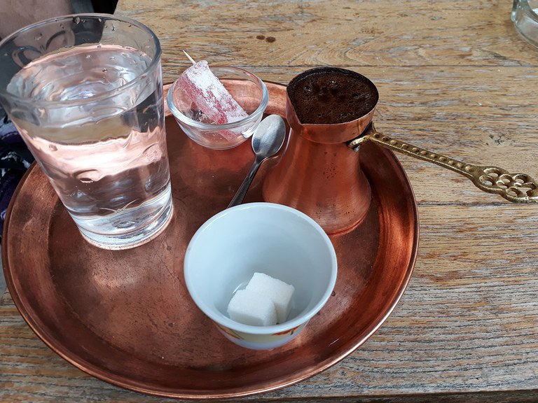 Traditioneller bosnischer Kaffee