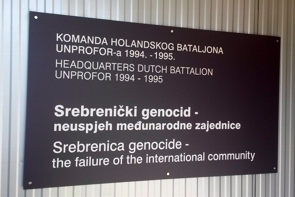 Srebrenica – The failure of the international community