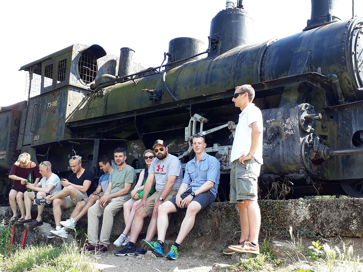 Locomotive in Jablanica