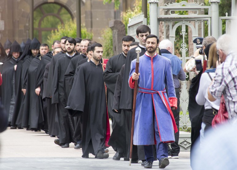 Procession in Etchmiadzin