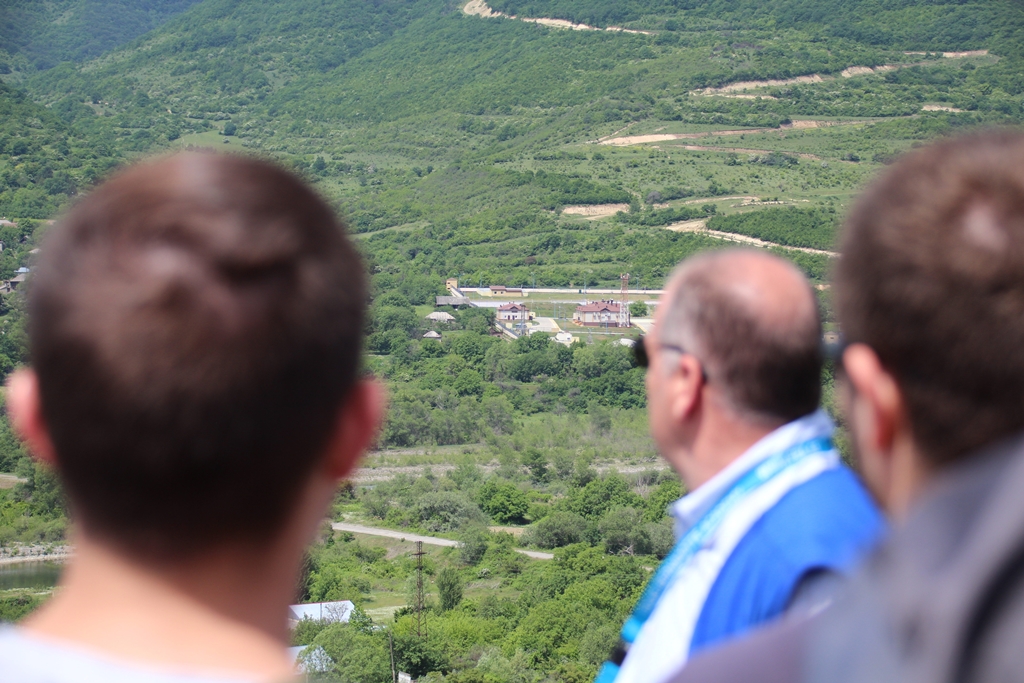 EU Monitoring Mission - view of South Ossetia