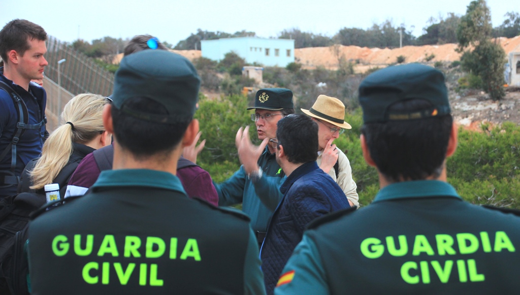Guided tour by the Guardia Civil