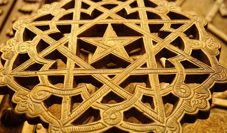 Fès Königspalast Tür (Detail)