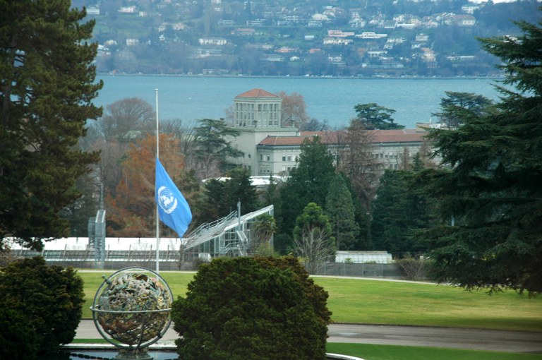 Geneva: View from the Palace of Nations