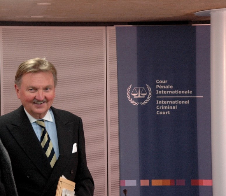 The Hague: Hans-Peter Kaul, judge at the International Criminal Court (ICC)