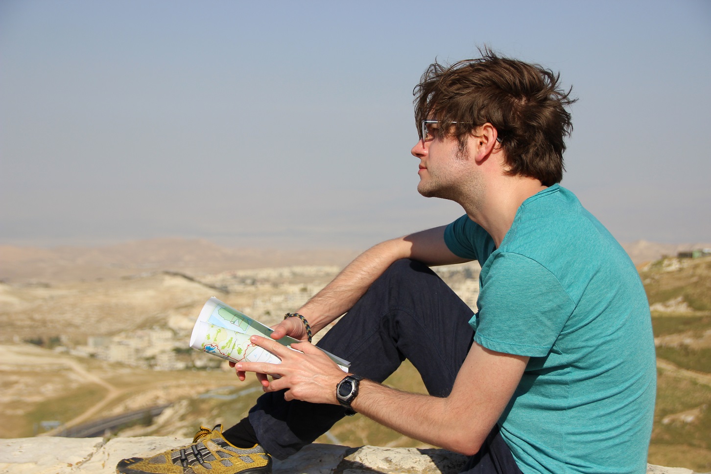 Blick über die West Bank