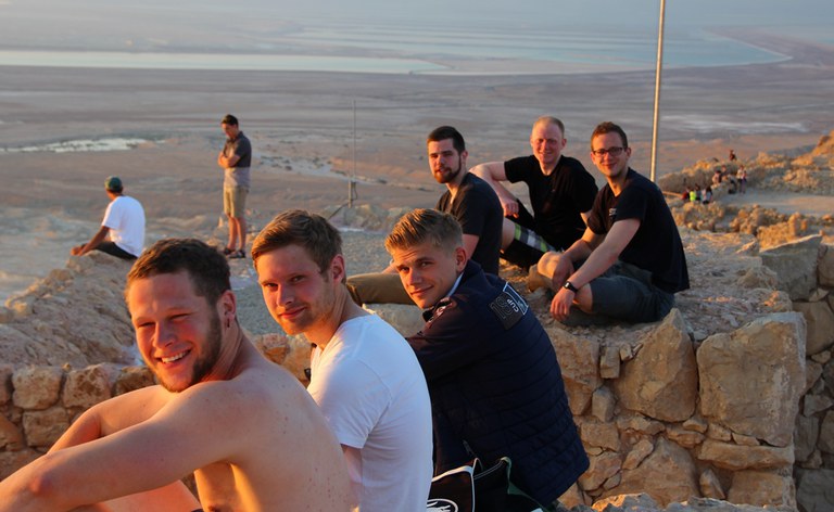 Sonnenaufgang Masada