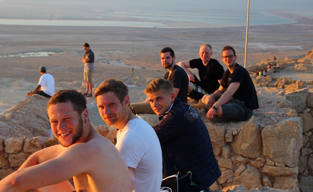 Sonnenaufgang Masada