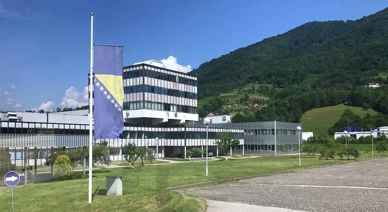 Dutchbat Srebrenica Hauptgebäude
