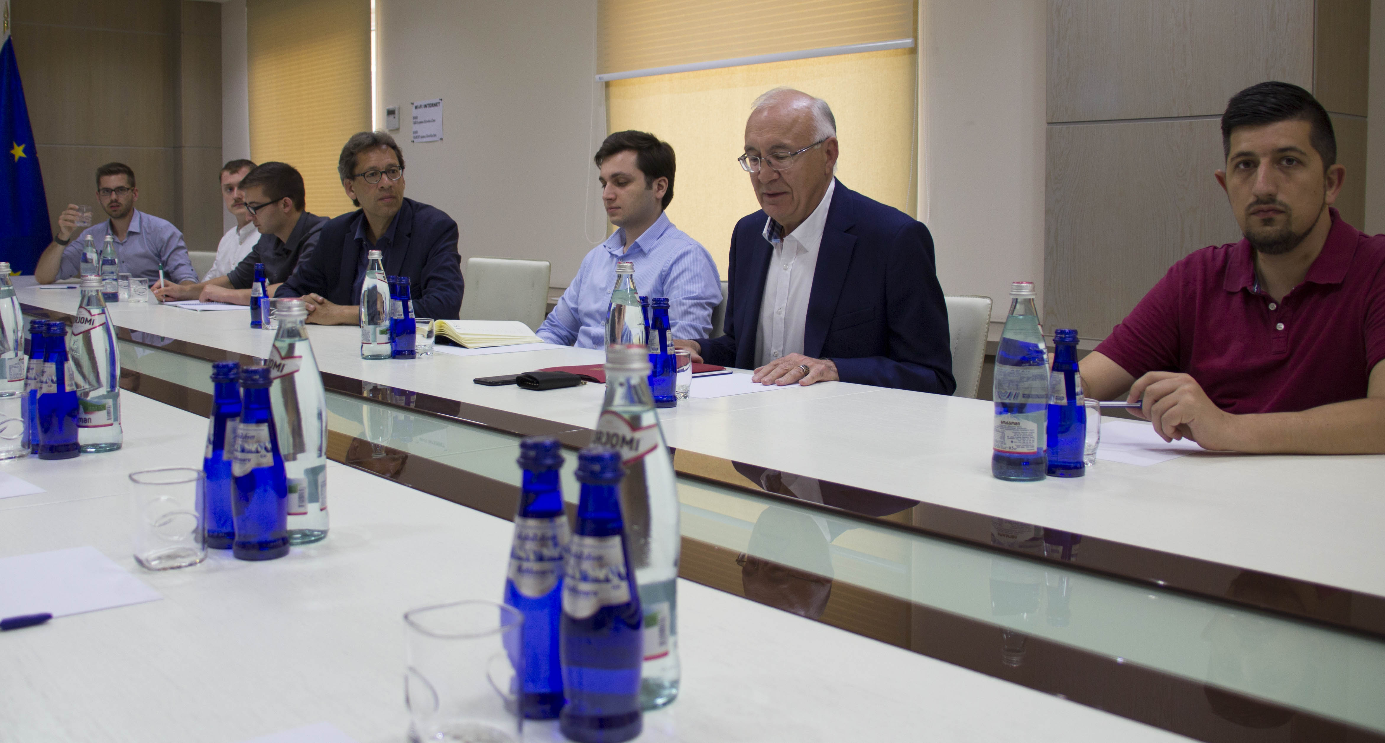 Diskussion mit Zurab Abashidze