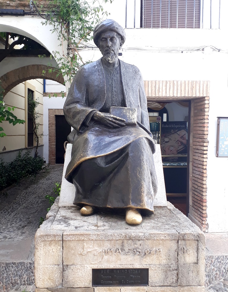 Maimonides-Statue Córdoba