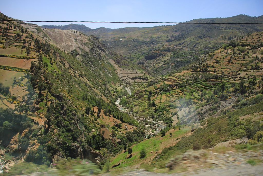 Rif-Gebirge Landschaft